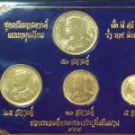 ชุดเหรียญสตางค์แบบหมุนเวียน มั่งมี ศรีสุข ร่ำรวย เงินทอง