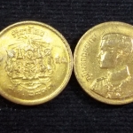 เหรียญ 5 สตางค์ พ.ศ.2493 UNC หายาก