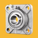 ตลับลูกปืนตุ๊กตา สแตนเลส S-UCF 204 รูเพลา 20 มม.