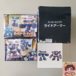 Mega Man Super Mini-Pla Rockman X3 Maga Armor Ride Armor Box of 2 Model Kits [RARE KIT][BANDAI]ร็อคแมน ไรด์อาเมอร์