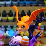 Soul-M Studio - Digimon Adventure Patamon with Tokomon and Poyomon ดิจิม่อนแอดเวนเจอร์ ปาตามอน โทโคมอน โปโยมอน