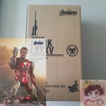 Hot Toys MMS543D33B AVENGERS:ENDGAME IRON MAN MARK LXXXV(MK85) (BATTLE DAMAGED VERSION) 1/6TH SCALE COLLECTIBLE FIGURE DIECAST MARVEL ฮอททอยส์ ไอรอนแมน[LOT ตัวแทนจำหน่าย]