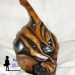 เกราะชีวะ หัว กายเวอร์ Guyver 2 head 1/1 Oswald A. Lisker 2/3