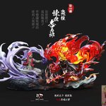Niren Studio - Demon Slayer Kyojuro Rengoku VS Akaza (DELUXE SET) ดาบพิฆาตอสูร(Demon Slayer)(Kimetsu no yaiba)