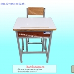 โตีะเก้าอี้ระดับมัธยม แบบA3 หน้าโฟร์เมก้า