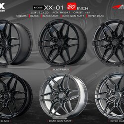 ล้อ NEXX XX01ขอบ 20 มีจำหน่ายเเล้ว