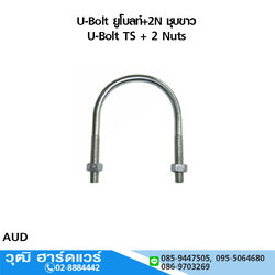 U-Bolt ยูโบลท์+2N ชุบขาว