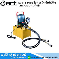 ACT-630PE ไฮดอรลิคปั๊มไฟฟ้า 1HP/220V (หัวคู่)
