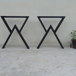 ขาเหล็กโต็ะ ทรงมุมแหลม