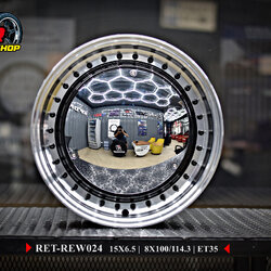 ล้อแม็กใหม่ Style Retro Classic ขอบ15"