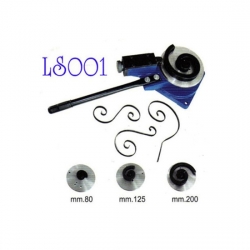 POWERMAN LS 001 แท่นดัดเหล็ก ก้นหอย 10mm (Japan)