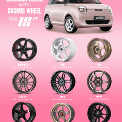 ล้อ LUMIN พร้อมส่ง ขอบ 15 เริ่มต้น 15500 บาท พร้อมยาง