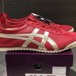 Onitsuka Tiger Nippon Made Deluxe Mexico 66 Red/Gold