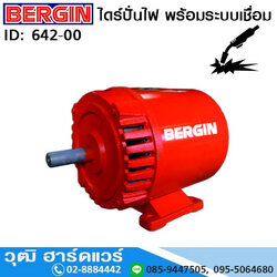 BERGIN ไดร์ปั่นไฟ พร้อมระบบเชื่อม 4-10KVA (ไม่รวมเครื่องยนต์) 642-00