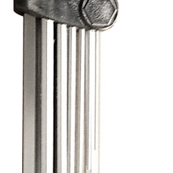 หกเหลี่ยมยาว(สีขาว) 9 ตัวชุด 1.5-10mm (รุ่นยาวพิเศษ) AMPRO