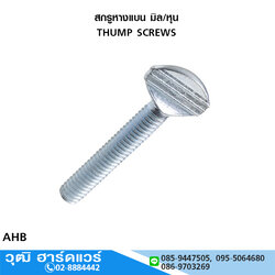 สกรูหางแบนเหล็ก มิล/หุน THUMP SCREWS