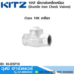 KITZ รุ่น 10SF เช็ควาล์วเหล็กเหนียว (Ductile Iron Check Valves) 1/2"-2"