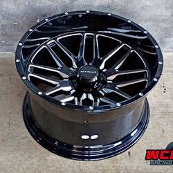 MT231 22x12 6x139.7 ET-44 Glass Black Mill