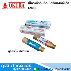 เช็ควาล์วกันย้อนเกจ์ลม-เกจ์แก๊ส (288)