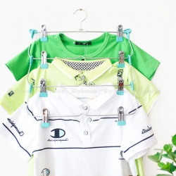 ไม้แขวนแบบหนีบ4ชั้นพับได้