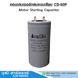 คอนเดนเซอร์กลมแบบเสียบ CD60P 150-300uF 250V
