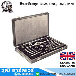 WARRIOR (ตราคนป่า) ต๊าปเกลียวชุด BSW, UNC, UNF, MM