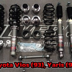 โช๊คอัพสตรัทปรับเกลียว Silver’s รุ่น NeoMaxPrime สำหรับรถ TOYOTA VIOS 93 YARIS 91