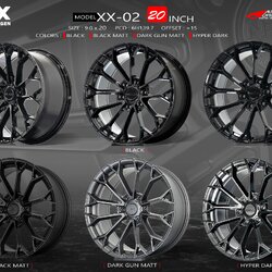 ล้อ NEXX XX02 ขอบ 20 มีจำหน่ยเเล้ว