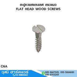 ตะปูควงสแตนเลส ตรวแมว