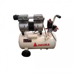 OKURA OAC 50L ปั๊มลมโรตารี่ Oil Less 50L