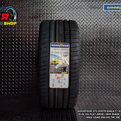 ยาง GOODYEAR EAGLE F1 ASYMMETRIC 3 RUN ON FLAT" ขนาด 275/35R19