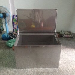 ถังน้ำแข็งสแตนเลส ชนิดฝาเปิดบน