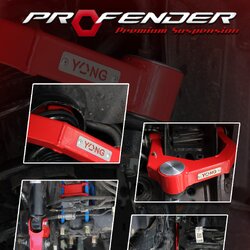 ชุดยก 2นิ้ว FORD RANGER ใช้โช๊คเดิม