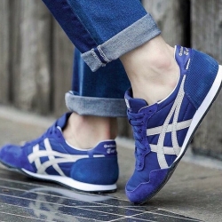 Onitsuka Tiger serranoม่วงคาดขาว