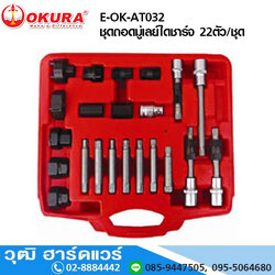 OKURA E-OK-AT032 ชุดถอดมู่เลย์ไดชาร์จ 22ตัว/ชุด