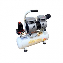 HOBAYASHI 600W-9L ปั๊มลมโรตารี่ Oil less 9L 600W
