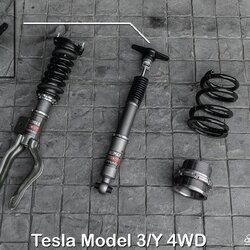 โช๊คอัพสตรัทปรับเกลียว Silver’s รุ่น NeoMaxPrime สำหรับรถ TESLA MODEL3/Y 4WD