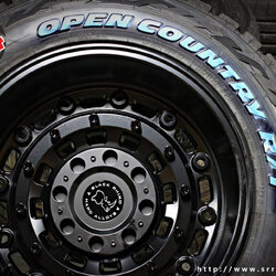 ล้อ BLACK RHINO ARSENAL ขอบ 20 พร้อมยาง TOYO RT 305/55/20