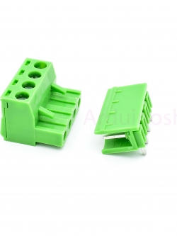 Terminal Block PCB connector 4P / 2EDGK 5.08mm plug-in ( 1 ชุด ผู้+เมีย )