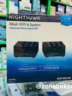 MK62 NIGHTHAWK® MESH WIFI 6 SYSTEM