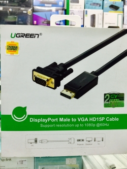 Display Port Male to VGA HD15P cable