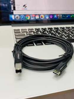 UGREEN 50446 USB C to Type B 2.0 Printer Cable