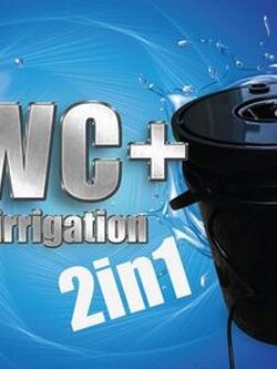 ชุดกระถางไฮโดรโปนิกส์แบบถังกลม ระบบ Deep Water Culture (DWC) พร้อมอุปกรณ์ครบชุด ขนาด 10 ลิตร 10ลิตร