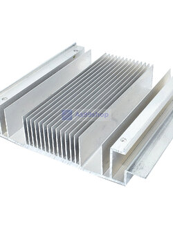 Heat Sink Aluminum Alloy Cooling block ฮีทซิงค์ระบายความร้อนหรือเย็น ขนาด(100*118*25)
