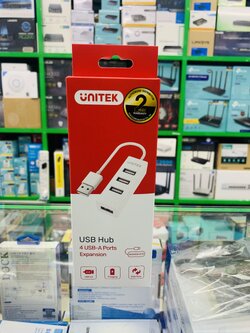 Unitek USB Hub 4 USB-A Port Expansion Y-2146