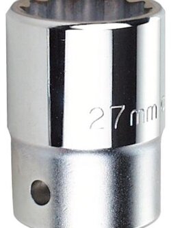 ลูกบ๊อก AMPRO รู 3/4" 12 เหลี่ยม (PARABOLA) ขนาด 17 MM - 70 MM