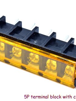 5P HB-9500 terminal block with cover 9.5MM