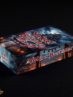 Yokai Bushiden Tarot ไพ่ทาโรต์ โยไค บุชิเด็น (ตำนานนักรบปีศาจ) 78 ใบ กล่องแข็ง ส่งฟรี คู่มือ Ebook