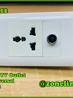 Link UC-1112 Smart TV Outlet w/Universal Socket
