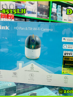 D-Link DCS 8515LH mydlink HD Pan & Tilt Wi-Fi Camera